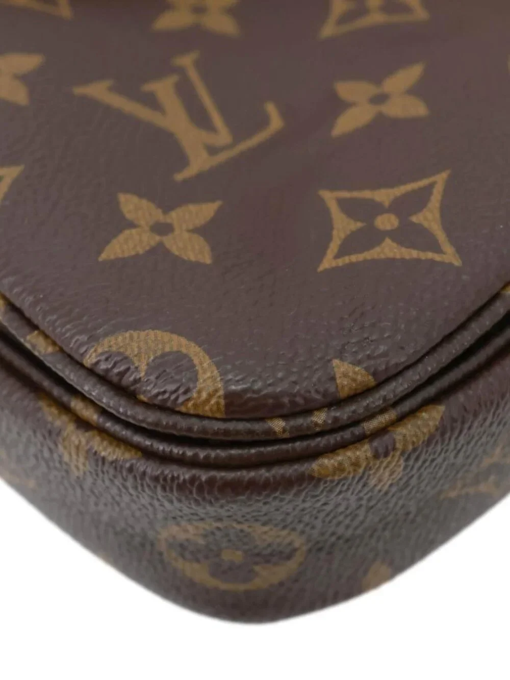 Louis Vuitton Metis Pochette Monogram Canvas Crossbody Bag Brown